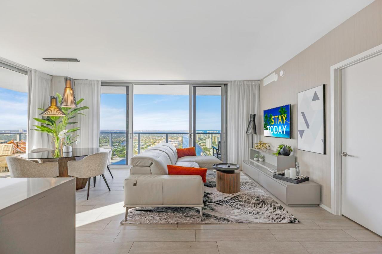 Hyde Beach House - Luxury 2-Bedroom - Gorgeous View - Resort Amenities - Rooftop Pool - Hot Tub - Tennis Court - Minutes To The Ocean Hollywood Exteriör bild