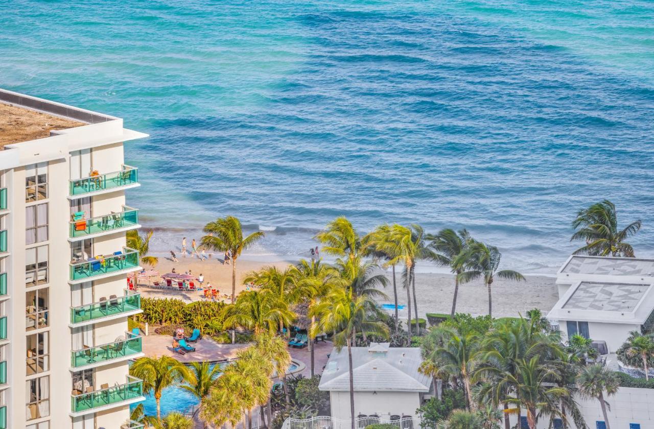 Hyde Beach House - Luxury 2-Bedroom - Gorgeous View - Resort Amenities - Rooftop Pool - Hot Tub - Tennis Court - Minutes To The Ocean Hollywood Exteriör bild