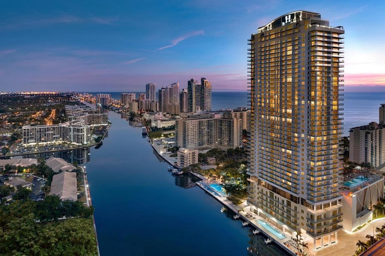 Hyde Beach House - Luxury 2-Bedroom - Gorgeous View - Resort Amenities - Rooftop Pool - Hot Tub - Tennis Court - Minutes To The Ocean Hollywood Exteriör bild