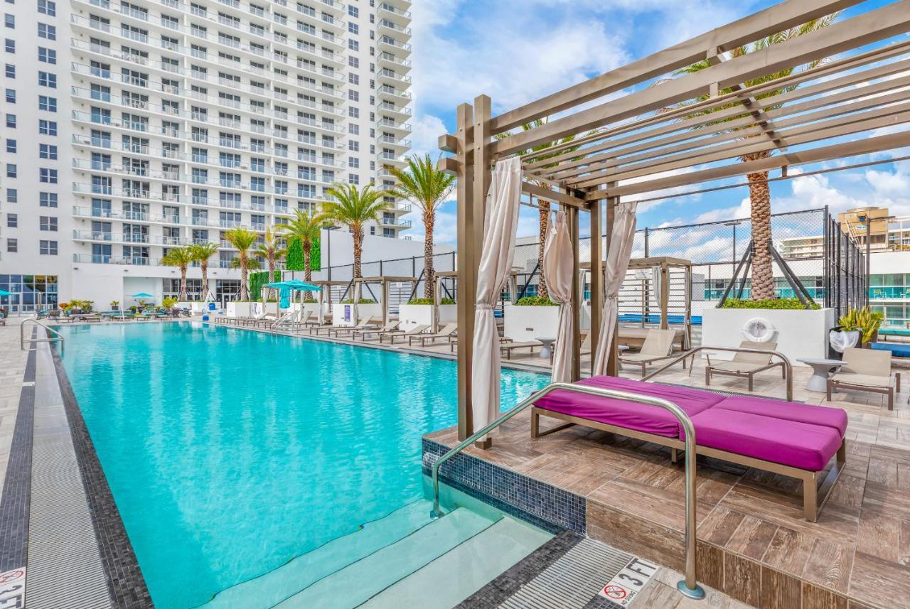 Hyde Beach House - Luxury 2-Bedroom - Gorgeous View - Resort Amenities - Rooftop Pool - Hot Tub - Tennis Court - Minutes To The Ocean Hollywood Exteriör bild