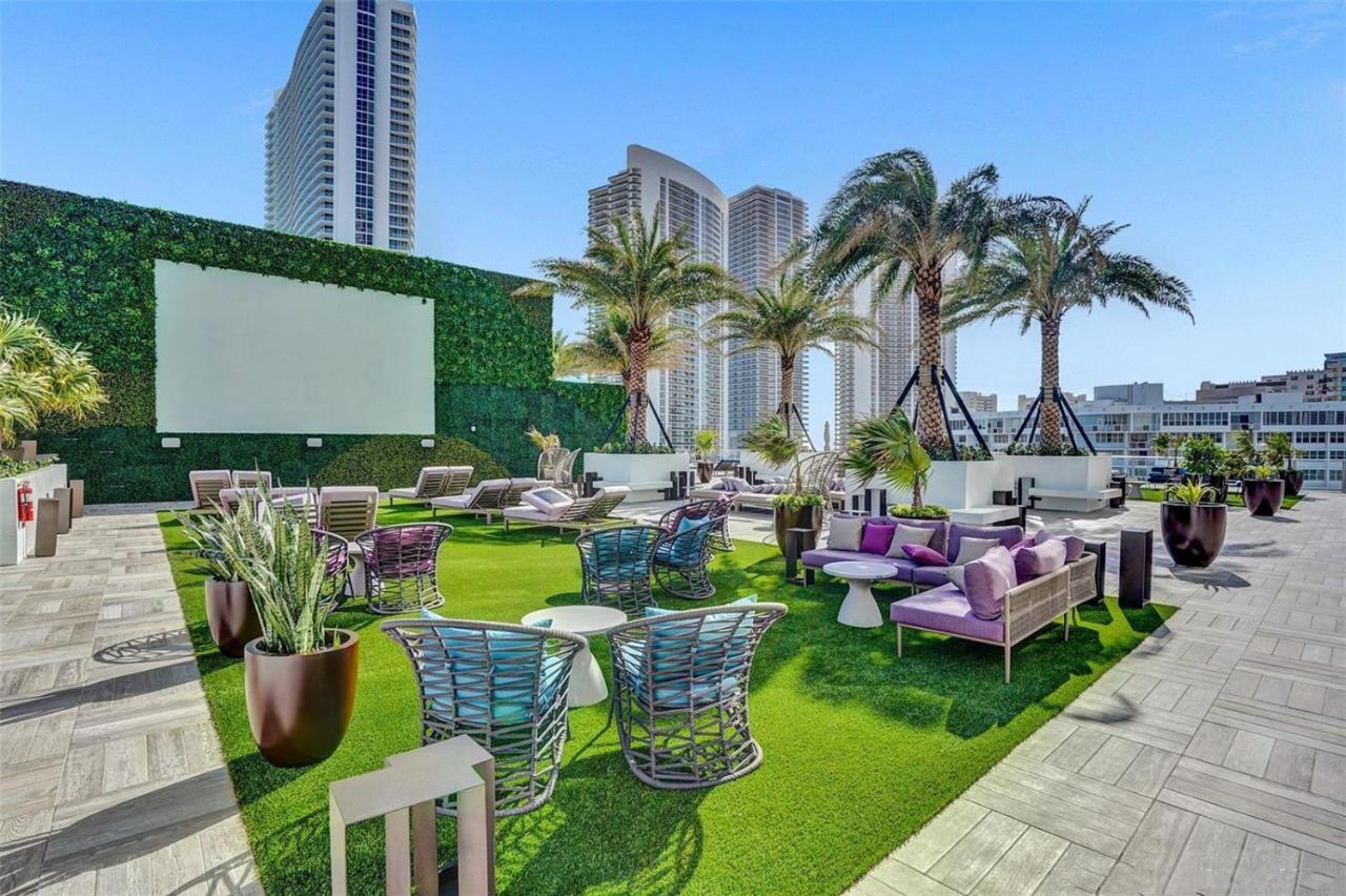 Hyde Beach House - Luxury 2-Bedroom - Gorgeous View - Resort Amenities - Rooftop Pool - Hot Tub - Tennis Court - Minutes To The Ocean Hollywood Exteriör bild