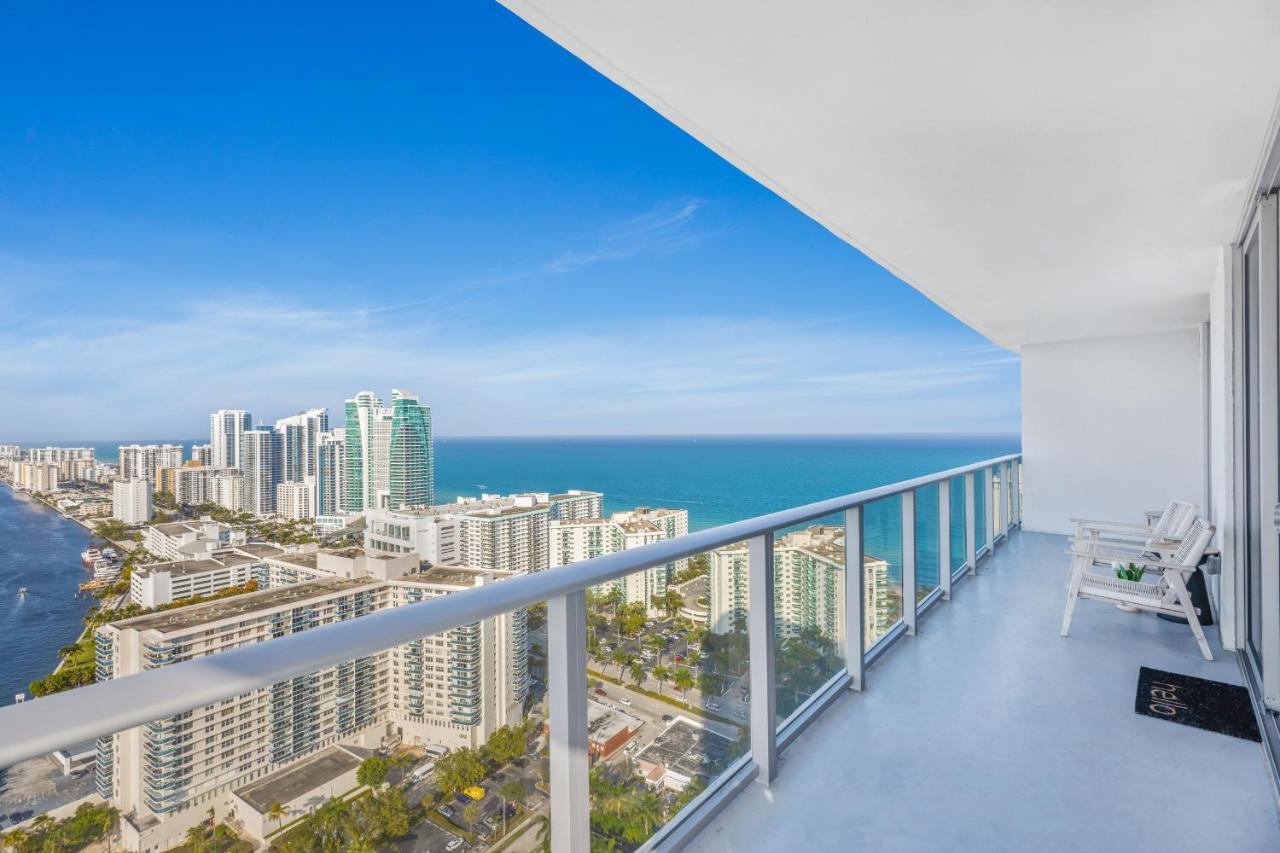 Hyde Beach House - Luxury 2-Bedroom - Gorgeous View - Resort Amenities - Rooftop Pool - Hot Tub - Tennis Court - Minutes To The Ocean Hollywood Exteriör bild