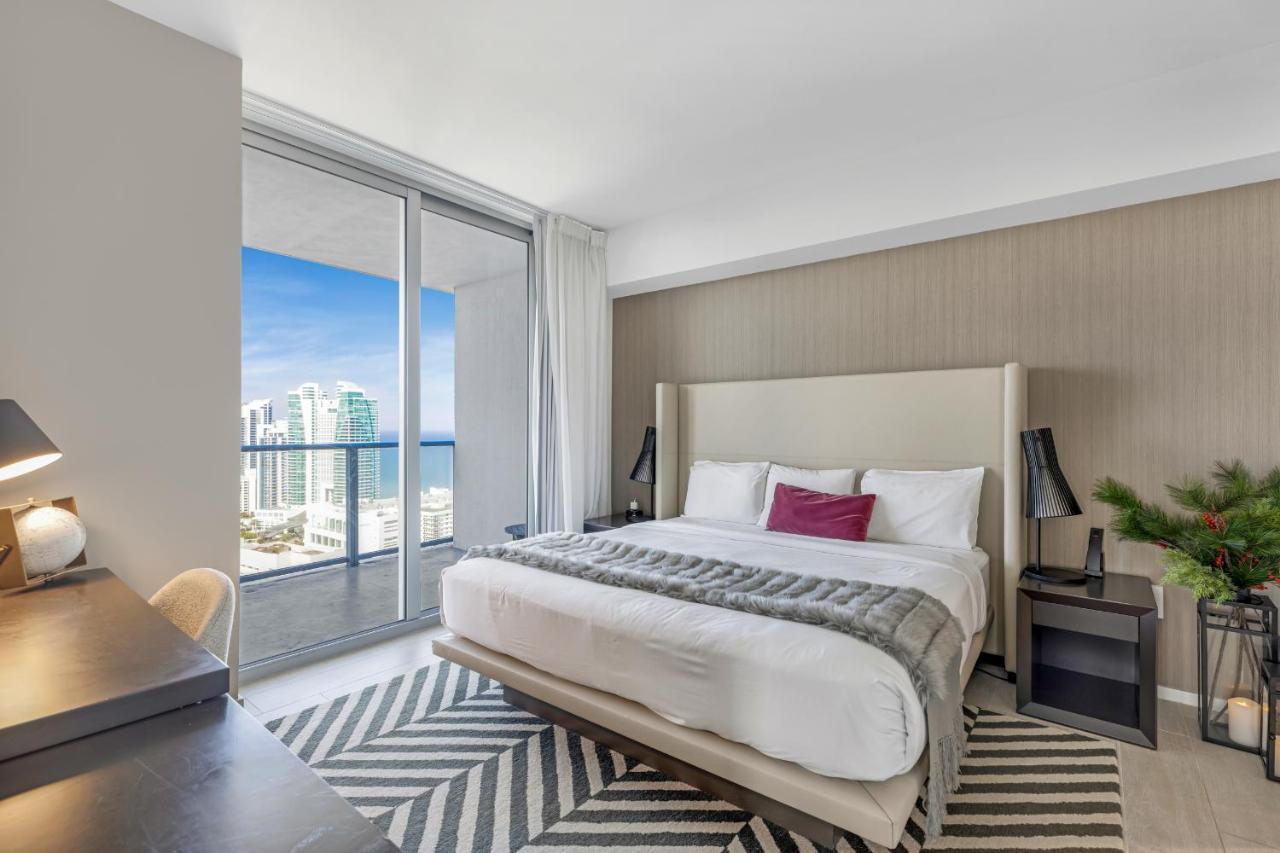 Hyde Beach House - Luxury 2-Bedroom - Gorgeous View - Resort Amenities - Rooftop Pool - Hot Tub - Tennis Court - Minutes To The Ocean Hollywood Exteriör bild
