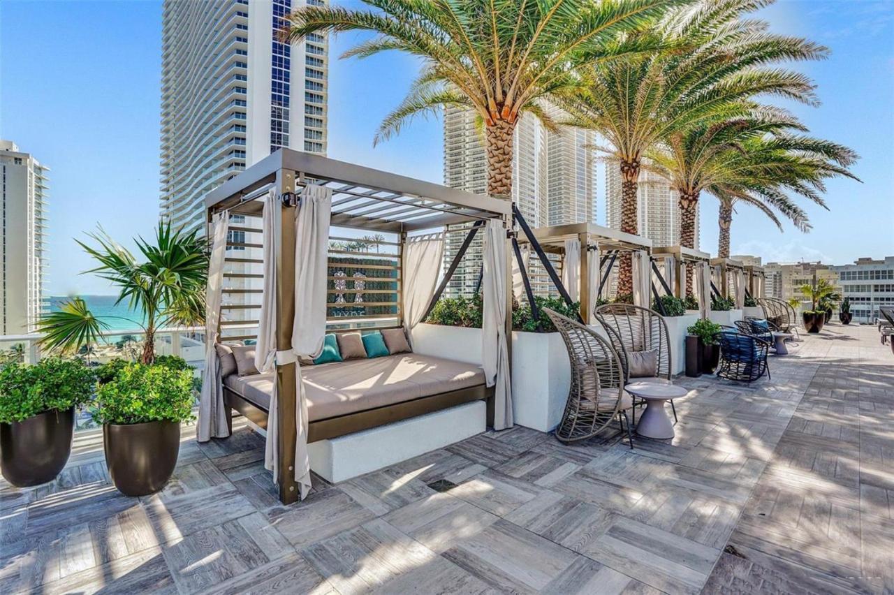 Hyde Beach House - Luxury 2-Bedroom - Gorgeous View - Resort Amenities - Rooftop Pool - Hot Tub - Tennis Court - Minutes To The Ocean Hollywood Exteriör bild