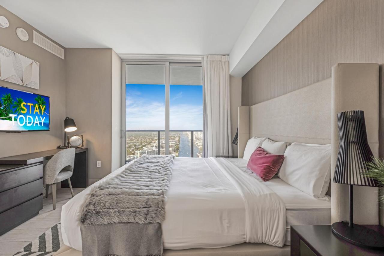 Hyde Beach House - Luxury 2-Bedroom - Gorgeous View - Resort Amenities - Rooftop Pool - Hot Tub - Tennis Court - Minutes To The Ocean Hollywood Exteriör bild