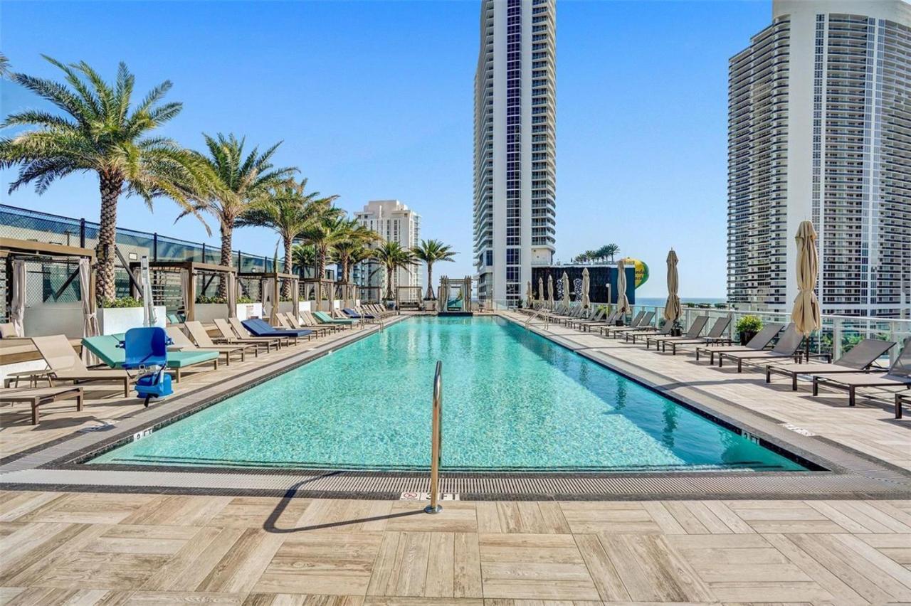 Hyde Beach House - Luxury 2-Bedroom - Gorgeous View - Resort Amenities - Rooftop Pool - Hot Tub - Tennis Court - Minutes To The Ocean Hollywood Exteriör bild